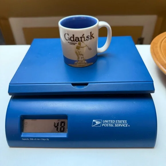 Starbucks Gdansk Poland Global Icons Espresso Mug 3 fl oz 89 ml Mini Small 2012 - Picture 14 of 14